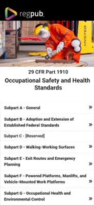 OSHA General Industry android App screenshot 13