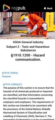 OSHA General Industry android App screenshot 8